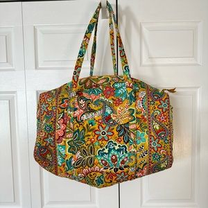 Vera Bradley large tote bag